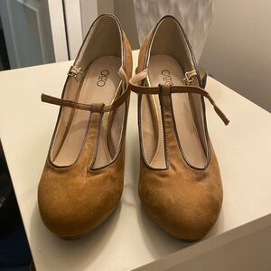 Cato strappy suede Mary Jane’s